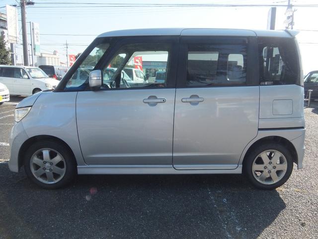 パレットSW XS パワースライドドア HID プッシュスタート スマートキー ナビ CD DVD ラジオ バックカメラフルエアロ タイミングチェーン 室内清掃済み(9枚目)