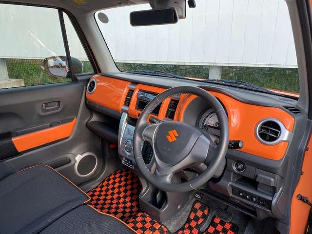 Xターボ CVTターボ 4WD 2トーンルーフ シートヒーター HIDヘッドライト フォグランプ スマートキー 盗難防止装置 横滑り防止装置 オートA/C ミラーウィンカー スペアキー 保証書 記録簿(13枚目)