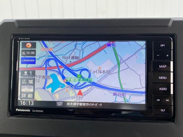 JC フル装備 1オーナー 社外SDナビ 12セグTV DVD BLUETOOTHオーディオ ETC 衝突軽減ブレーキ 車線逸脱警告 クルーズコントロール スマートキー LEDヘッドライト 保証書(23枚目)