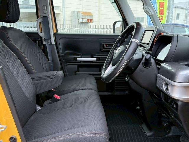 スペーシアギア ハイブリッドXZ 禁煙車 SDナビ 両側電動スライド 衝突軽減装置 車線逸脱警報 Bluetoothオーディオ 1セグTV CD シートヒーター LEDヘッドライト&フォグ コーナーセンサー ルーフレール 追従クルコン(11枚目)