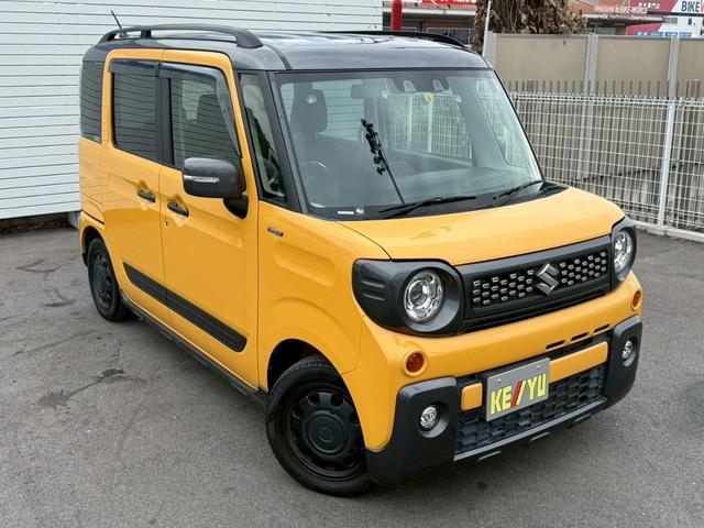 スペーシアギア ハイブリッドXZ 禁煙車 SDナビ 両側電動スライド 衝突軽減装置 車線逸脱警報 Bluetoothオーディオ 1セグTV CD シートヒーター LEDヘッドライト&フォグ コーナーセンサー ルーフレール 追従クルコン(19枚目)