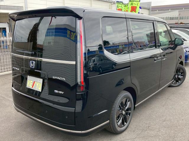 ステップワゴン e:HEVスパーダ 登録済未使用車/ホンダセンシング 11.4インチナビ/15.6インチフリップダウン&マルチビューカメラ/両側電動スライド/電動リアゲート/BSMシートヒーター/ハーフレザーシート/フルセグTV/ブルートゥース/LED(4枚目)