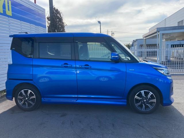 ソリオバンディット ハイブリッドMV 禁煙/デュアルカメラブレーキサポート/自動スライドドア/全方位モニター/純正8インチナビ/フルセグTV/BLUETOOTH/LED/フォグ/オートエアコン/CD/DVD/パドルシフト/ソナー/(7枚目)