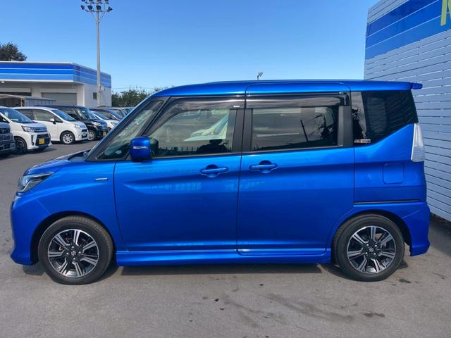 ソリオバンディット ハイブリッドMV 禁煙/デュアルカメラブレーキサポート/自動スライドドア/全方位モニター/純正8インチナビ/フルセグTV/BLUETOOTH/LED/フォグ/オートエアコン/CD/DVD/パドルシフト/ソナー/(10枚目)