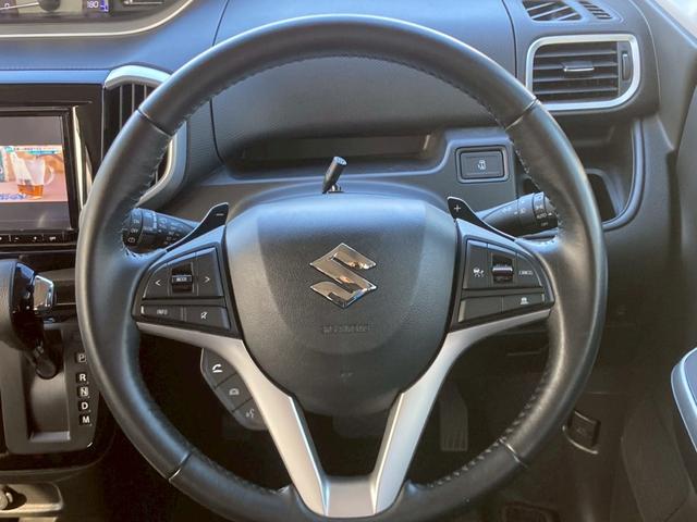 ソリオバンディット ハイブリッドMV 禁煙/デュアルカメラブレーキサポート/自動スライドドア/全方位モニター/純正8インチナビ/フルセグTV/BLUETOOTH/LED/フォグ/オートエアコン/CD/DVD/パドルシフト/ソナー/(21枚目)