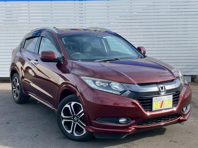 ヴェゼル ハイブリッドＺ　禁煙／あんしんパッケージ／クルコン／ナビＣＮ－Ｒ３００Ｄ／フルセグＴＶ／バックカメラ／ＥＴＣ／シートヒーター／ハーフレザー／ＬＥＤ／フォグ／パドルシフト／盗難防止／プッシュスタート／（6枚目）