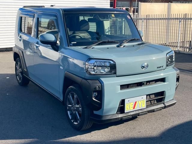 タフト Gターボ 禁煙/スマートアシスト/ルーフレール/ターボ/純正メモリーナビ/フルセグTV/全方位モニター/ETC/ソナー/シートヒーター/LED/フォグ/スペアキー/プッシュスタート/マット/バイザー/(6枚目)