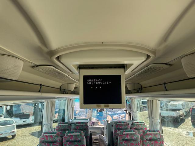 セレガ BDG-RU8JHAA AC PS 29人乗り フリップダウンモニター 2個付き TV カラオケ テーブル付き アルミホイール 冷凍庫 ポット付き (CF-BA-91)(23枚目)