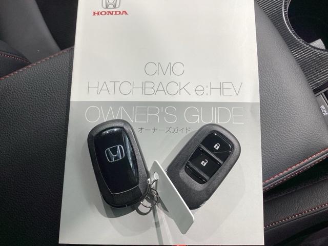 シビック ｅ：ＨＥＶ　純正スマートナビ　ドラレコ　ＥＴＣ２．０　障害物センサー　シートヒーター　電動シート（51枚目）