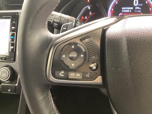 シビック ハッチバックホンダセンシング 純正メモリーナビ ドラレコ ETC ホンダセンシング シートヒーター バックカメラ アルミホイール フルセグ オートクルーズコントロール ターボ DVD再生 アイドリングストップ USB入力端子(27枚目)
