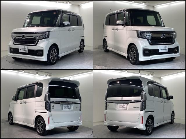 N-BOX L 当社デモカー 純正スマートナビ ドラレコ ETC障害物センサー ホンダセンシング シートヒーター ロールシェード ETC バックカメラ 両側電動スライドドア アルミホイール ベンチシート フルセグ(7枚目)