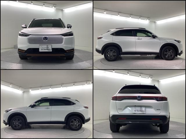 ヴェゼル e:HEVX・HuNTパッケージ 当社デモカー 純正メモリーナビ ETC 障害物センサー ホンダセンシング バックカメラ アルミホイール フルセグ オートクルーズコントロール アイドリングストップ USB入力端子 衝突防止システム(6枚目)