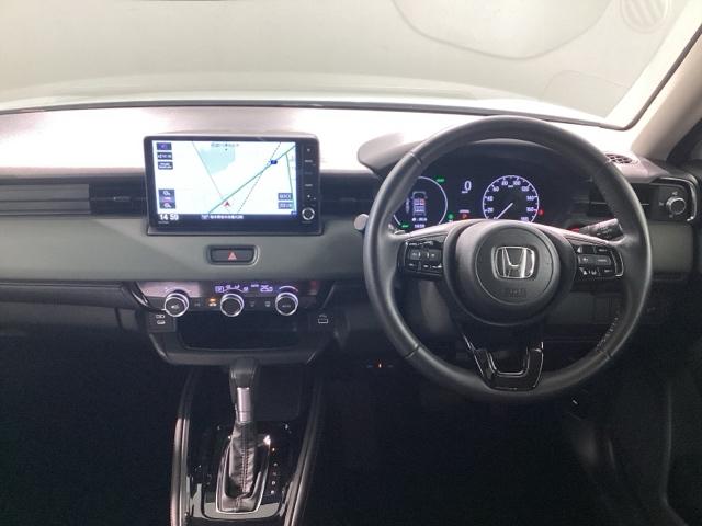 ヴェゼル e:HEVX・HuNTパッケージ 当社デモカー 純正メモリーナビ ETC 障害物センサー ホンダセンシング バックカメラ アルミホイール フルセグ オートクルーズコントロール アイドリングストップ USB入力端子 衝突防止システム(15枚目)