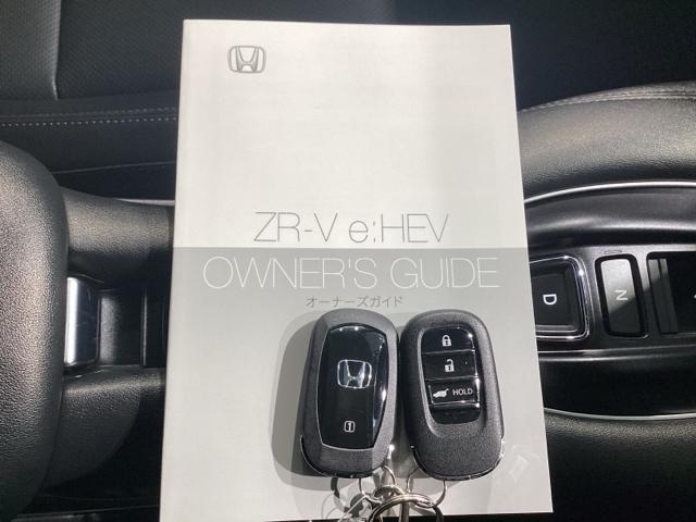 ZR-V e:HEVZ特別仕様車ブラックスタイル 当社デモカー 純正スマートナビ 全周囲カメラ ドラレコ ETC2.0 障害物センサー ホンダセンシング シートヒーター ハンドルヒーター 電動シート 電動リアゲート(61枚目)