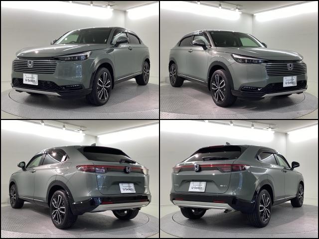 ヴェゼル ｅ：ＨＥＶＺ　当社デモカー　純正スマートナビ　ドラレコ　ＥＴＣ２．０　全周囲カメラ　障害物センサー　シートヒーター（7枚目）