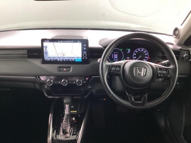 ヴェゼル ｅ：ＨＥＶＺ　当社デモカー　純正スマートナビ　ドラレコ　ＥＴＣ２．０　全周囲カメラ　障害物センサー　シートヒーター（15枚目）