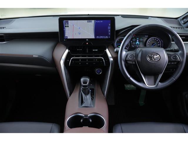 ハリアーハイブリッド Ｚ　地上デジタル　衝突被害軽減　サイドエアバッグ　ＬＥＤランプ　Ｂモニタ　クルコン　ナビＴＶ　１オーナー　横滑り防止装置　スマートキー　盗難防止システム　ＡＢＳ　アルミ　ＥＴＣ付　エアバッグ　ＡＡＣ（4枚目）