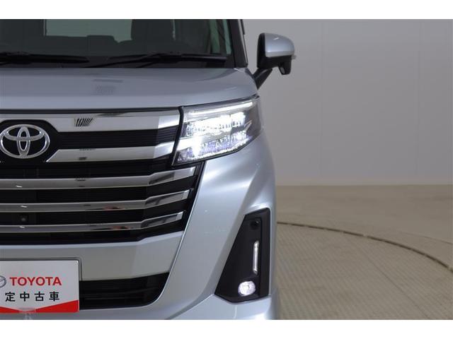 ルーミー カスタムG アイドリング 両側電動SD LEDヘット バックビューモニター 衝突回避ブレーキ 地デジ スマートキー メモリナビ クルーズコントロール 点検記録簿 DVD ETC ドライブレコーダー 1オーナー(37枚目)