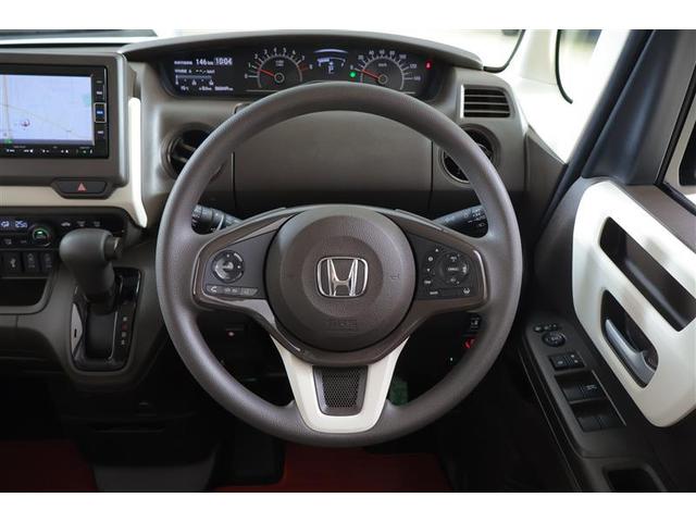 Ｎ－ＢＯＸ Ｌ　衝突回避支援ブレーキ　ドラレコ付　ＰＷ　パワステ　１オ－ナ－　スマ－トキ－　Ｂカメ　地デジＴＶ　ナビ＆ＴＶ　横滑り防止　ＥＴＣ車載器　整備記録簿　ＬＥＤライト　エアコン付き　ＤＶＤ　メモリーナビ（9枚目）