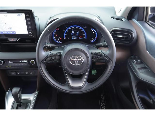 ヤリスクロス Ｚ　バックモニタ　ワンオーナ　横滑り防止システム　イモビ　カーテンエアバッグ　ナビ　クルーズＣ　エアコン　スマートキ－　アルミ　キーフリー　パワステ　ダブルエアバック　ＬＥＤヘット　エアバッグ　記録簿有（9枚目）