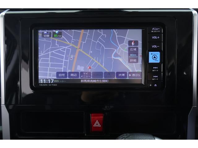 ルーミー カスタムG アイドリング 両側電動SD LEDヘット バックビューモニター 衝突回避ブレーキ 地デジ スマートキー メモリナビ クルーズコントロール 点検記録簿 DVD ETC ドライブレコーダー 1オーナー(5枚目)