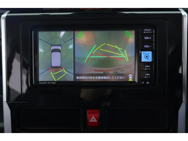 ルーミー カスタムG アイドリング 両側電動SD LEDヘット バックビューモニター 衝突回避ブレーキ 地デジ スマートキー メモリナビ クルーズコントロール 点検記録簿 DVD ETC ドライブレコーダー 1オーナー(6枚目)