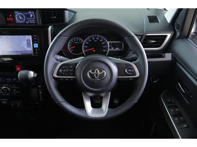 ルーミー カスタムG アイドリング 両側電動SD LEDヘット バックビューモニター 衝突回避ブレーキ 地デジ スマートキー メモリナビ クルーズコントロール 点検記録簿 DVD ETC ドライブレコーダー 1オーナー(9枚目)