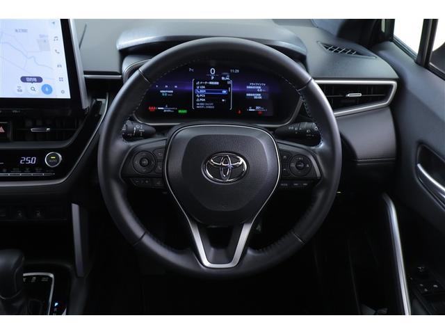 カローラクロス ハイブリッド　Ｚ　ＰＣＳ　フルセグテレビ　ＬＥＤヘッドライト　Ｂカメラ　ナビ・ＴＶ　インテリジェントキー　パワーシート　キーフリー　ドライブレコーダー　アルミホイール　ＡＣ１００Ｖ　ＥＴＣ　盗難防止　オートエアコン（10枚目）