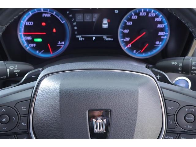 クラウンハイブリッド ＲＳアドバンス　クルーズＣ　ＰＣＳ　ドラレコ付き　バックモニター　ハーフレザー　Ｗエアバッグ　ＤＶＤ　ＴＶナビ　地デジ　インテリキー　運転席エアバッグ　パワーシート　ＡＵＸ　アルミ　メモリナビ　パワーウィンドウ（9枚目）