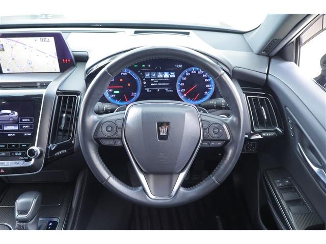 クラウンハイブリッド ＲＳアドバンス　クルーズＣ　ＰＣＳ　ドラレコ付き　バックモニター　ハーフレザー　Ｗエアバッグ　ＤＶＤ　ＴＶナビ　地デジ　インテリキー　運転席エアバッグ　パワーシート　ＡＵＸ　アルミ　メモリナビ　パワーウィンドウ（11枚目）