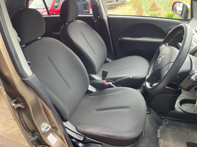 フロントシートの状態です。