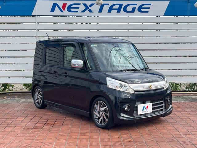 スペーシアカスタム ＴＳ　両側電動ドア　ＳＤナビ　バックカメラ　衝突被害軽減システム　禁煙車　ドラレコ　スマートキー　ＨＩＤヘッド　ビルトインＥＴＣ　オートライト　オートエアコン　純正１５インチアルミ　ＣＤ　ＤＶＤ再生（18枚目）