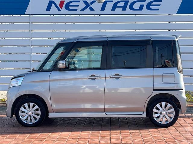 スペーシアカスタム XS 両側電動ドア DVDナビ バックカメラ 衝突被害軽減システム 禁煙車 スマートキー HIDヘッド ビルトインETC 純正14インチアルミ オートライト オートエアコン Bluetooth CD(43枚目)