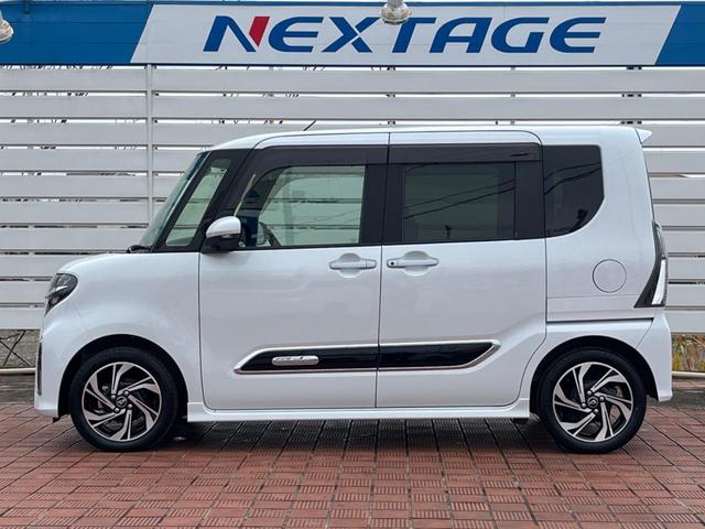 タント カスタムＲＳスタイルセレクション　両側電動ドア　純正ＳＤナビ　全周囲カメラ　衝突被害軽減システム　レーダークルーズ　ハーフレザーシート　ドラレコ　コーナーセンサー　スマートキー　ＬＥＤヘッド　ビルトインＥＴＣ　純正１５インチアルミ（52枚目）