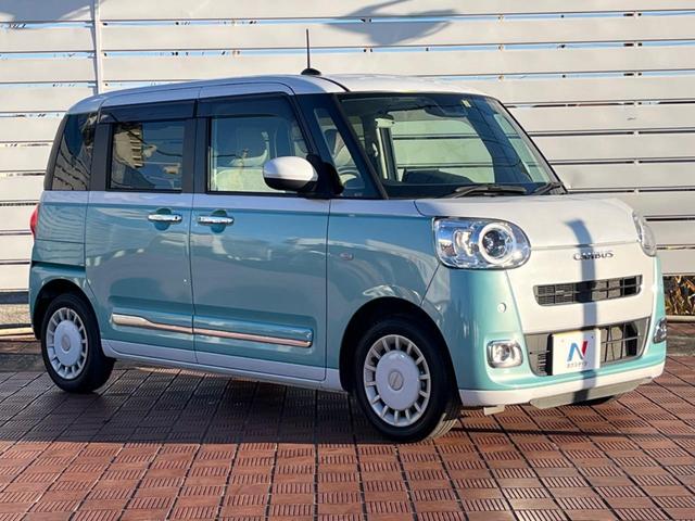 ムーヴキャンバス ストライプスＧ　両側電動ドア　バックカメラ　衝突被害軽減システム　禁煙車　コーナーセンサー　スマートキー　ＬＥＤヘッド　ＥＴＣ　オートライト　オートエアコン　Ｂｌｕｅｔｏｏｔｈ　フルセグ　ＬＥＤフォグ（16枚目）