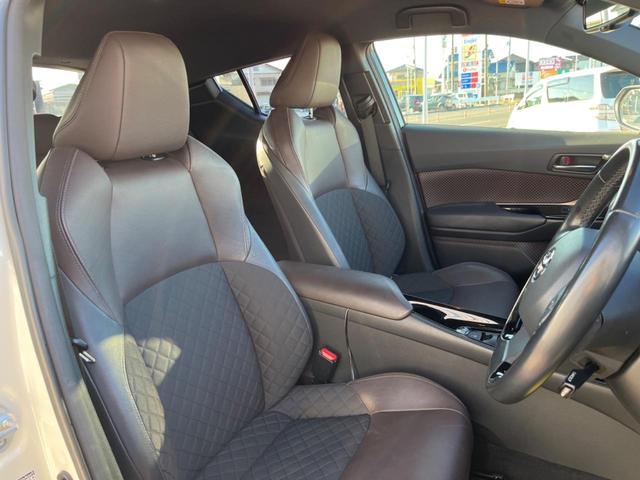 Ｃ－ＨＲ Ｇ　フルエアロ　純正ＳＤナビ　バックカメラ　衝突被害軽減システム　レーダークルーズ　禁煙車　ハーフレザーシート　ドラレコ　コーナーセンサー　スマートキー　ＬＥＤヘッド　ビルトインＥＴＣ（9枚目）