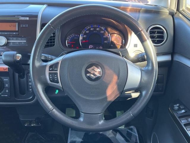 ワゴンＲスティングレー Ｔ　禁煙車　スマートキー　ＨＩＤヘッド　ＥＴＣ　純正１４インチアルミ　オートライト　オートエアコン　ＣＤ　パドルシフト（10枚目）