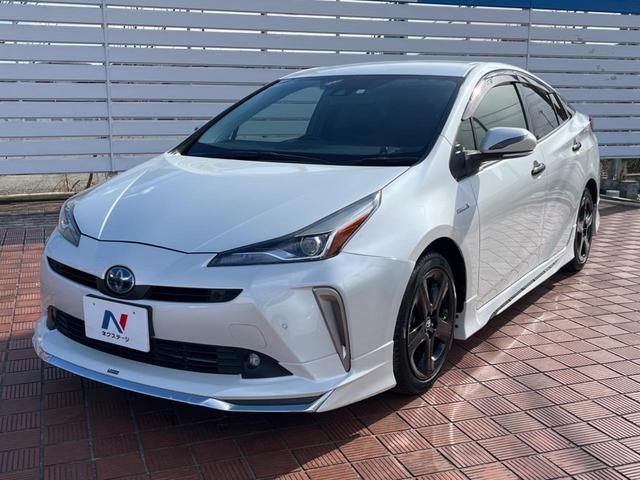 プリウス Ｓツーリングセレクション　純正ＳＤナビ　衝突被害軽減システム　レーダークルーズ　禁煙車　レザーシート　ドラレコ　コーナーセンサー　スマートキー　ＬＥＤヘッド　ビルトインＥＴＣ　純正１７インチアルミ　オートハイビーム（53枚目）