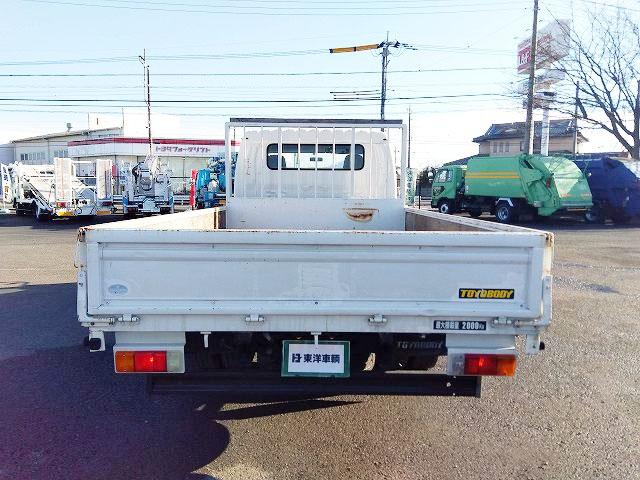 デュトロ 　ダブルキャブ　７人乗り　積載２ｔ　荷台寸３４６ｘ２０８ｘ３８　荷台床木張り　ワイドボディ　ロープ穴有　アオリサポート付　全席パワーウインドウ　　電動キャブチルト　ＥＴＣ付（動作未確認）　走行１６万ｋｍ（8枚目）