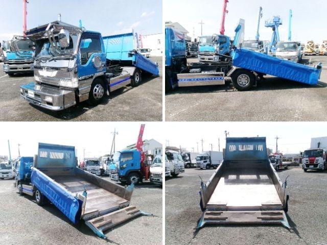 エルフトラック 　ローダーダンプ　セーフテイダンプ　積載３．５ｔ　荷台寸３３１ｘ１９５ｘ３８　ワイドボディ　デコトラ仕様　電動コボレーン付　可動式フロントバンパー　準中型（７．５ｔ未満）免許対応車（19枚目）