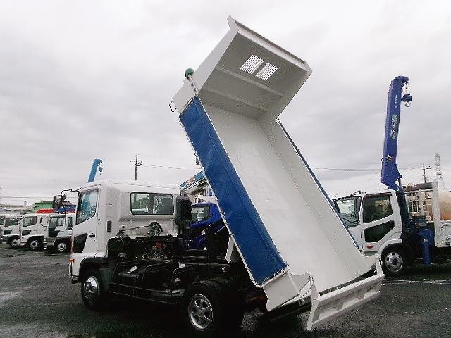 ヒノレンジャー 　ダンプ　上物極東開発製　荷台寸３３７ｘ２０６ｘ３３　積載３．６ｔ　電動コボレーン付　ロックピン有　６速ミッション　中型免許（８ｔ限定）対応車　排ガス適合（20枚目）