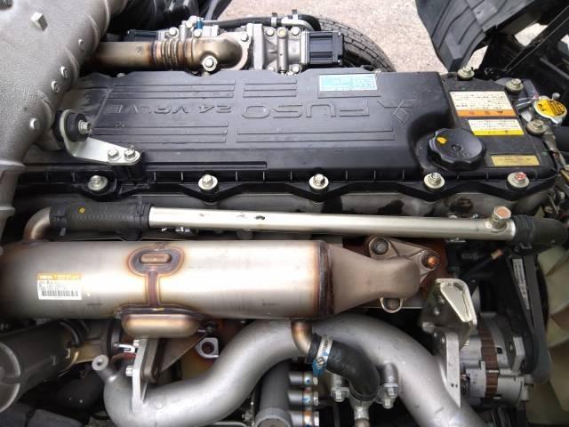 ファイター 　ＰＧ付冷蔵冷凍車　上物東プレ製（Ｒ４０４Ａ）　－３０℃設定　５．８ｍワイドボディ　積載２．８ｔ　荷台寸法５８４×２３５×１９２　荷台床アルミ張り　ラッシングレール２段　水抜き穴２つ　新明和製格納ＰＧ付（27枚目）
