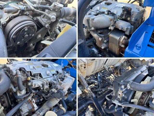 キャンター 　散水車　上物極東開発製　上物型式ＬＨ０４－３０３　容量４０００Ｌ　ＰＴＯ式　前方圧力・後方重力散水　吸水機能付　放水銃付　５速ミッション　走行４．１万ｋｍ（33枚目）