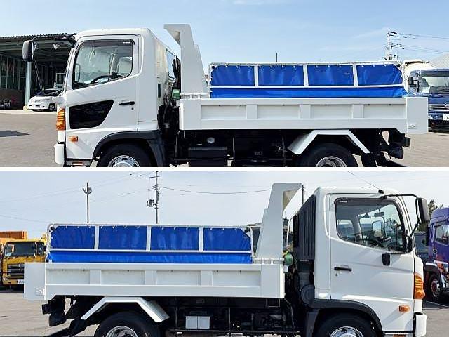 ヒノレンジャー 　Ｌゲートダンプ　上物極東開発製　積載３．５ｔ　電動コボレーン付　走行６．１万ｋｍ（9枚目）