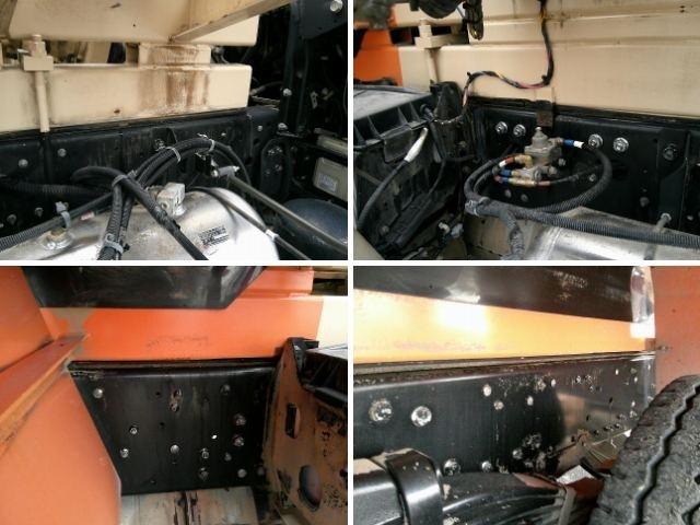ファイター 　コンクリートミキサー車　上物カヤバ工業製　積載１１ｔ　容量８．９立米　ホッパーカバー有　水タンク有　増トン車　２デフ　カラーバックモニター付　ＥＴＣ通電確認済み　６速ミッション　走行２０万ｋｍ（38枚目）