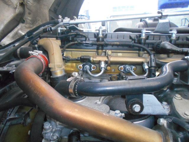 スーパーグレート 　チップ運搬車　上物新明和製　スライドデッキ　積載１０．２ｔ　荷台内寸：９５０×２２９×２４５【約５２立米】　室内デッキ動作リモコン　７速ミッション　４軸低床　２５ｔ車　ターボ車　２６５／７０Ｒ１９．５（55枚目）