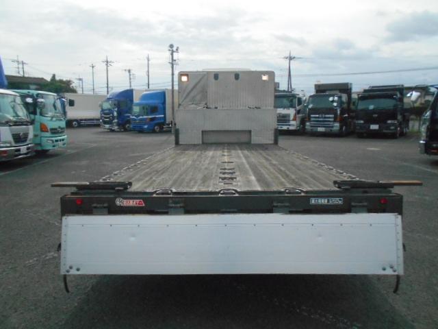 フォワード 　アルミブロック平　荷台内寸６１４×２３６×３７　ワイドボディ　後輪エアサス　荷台床木張り　内フック１６対　センターフック９か所　スタンションホール２か所　造りボディ　工具箱　荷台支柱抜き差し可（42枚目）