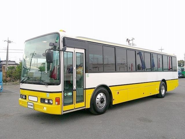 エアロスター 　大型バス　定員６６名　自動折れ戸ドア　総輪エアサス　ニーリング有　リヤーエンジン　プレヒーター有　モケットシート　ＥＴＣ通電確認済み　５速ミッション　タイヤサイズ１２Ｒ２２．５（3枚目）