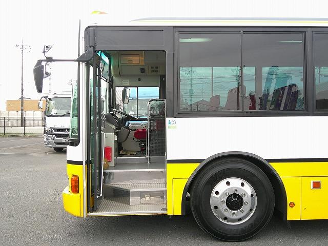 エアロスター 　大型バス　定員６６名　自動折れ戸ドア　総輪エアサス　ニーリング有　リヤーエンジン　プレヒーター有　モケットシート　ＥＴＣ通電確認済み　５速ミッション　タイヤサイズ１２Ｒ２２．５（27枚目）