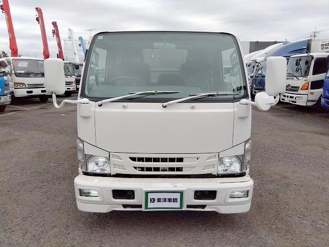エルフトラック 　低床ダンプ　上物新明和製　荷台寸法３０５×１６０×３７　積載３ｔ　４ナンバー　６速ミッション　走行１４．３万ｋｍ　タイヤサイズ２０５／７５Ｒ１６（2枚目）